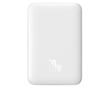 Powerbank Baseus Magnetic Mini 10000mAh USB-C 20W MagSafe (biały)